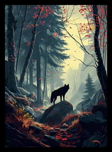 Plakat 20,5x28,4cm Leśne Echa na Arena.pl