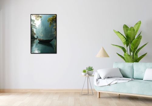 Plakat 56,6x86,4cm Samotność na Tafli na Arena.pl