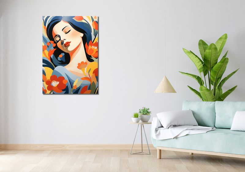Obraz 70x100cm Urok Wewnętrzny zdjęcie 2