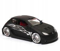 Peugeot 206 tuning model Welly w skali 1:24 mat