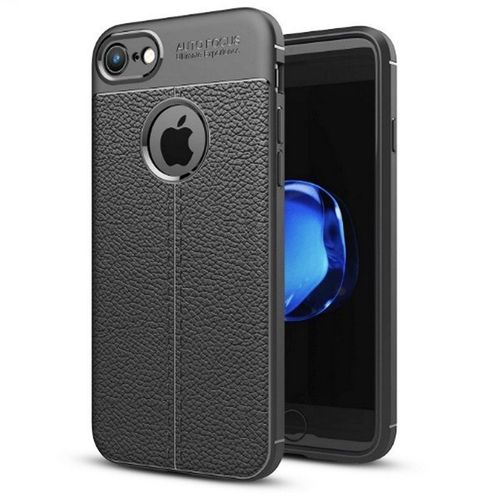 Etui Grain Leather iPhone 8 czarny/black na Arena.pl