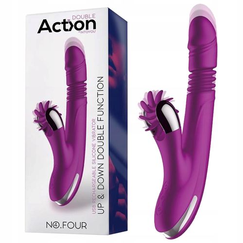 Wibrator króliczek rotujący z ruchem góra dół. na Arena.pl