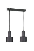 Lampa wisząca 2xE27 LUCE BLACK
