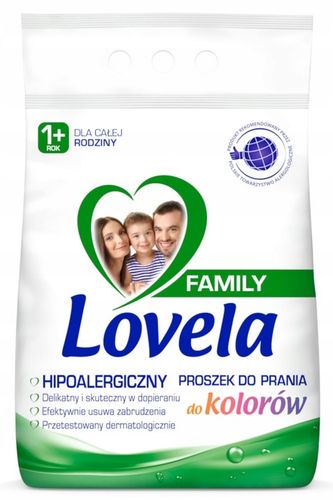 Zestaw Lovela Family Proszek do prania bieli i koloru 2 x 2,1 kg 56 prań na Arena.pl