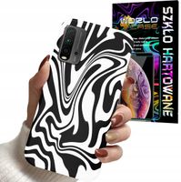 ETUI DO XIAOMI REDMI 9T - ABSTRAKCJA ZEBRA MODNE WZORY DLA KOBIET +SZKŁO