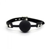 knebel ball gag + block (nero)