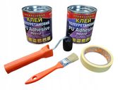 Klej Professional do PVC PU312 600 g x 2 puszki +wałek+pędzel+taśma