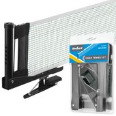 Siatka do tenisa stołowego REBEL ACTIVE zielona 177,5 cm mocna klips stalowa