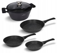 ZESTAW GARNKA I PATELNI 5 EL. BLACK STONE ZWIEGER