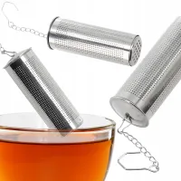 ZAPARZACZ STALOWY 6,5 CM DO ZAPARZANIA HERBATY I ZIÓŁ W KUBKU SITKO FILTR