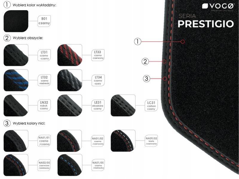 SKODA KAMIQ 2019- Dywaniki welurowe zdjęcie 10