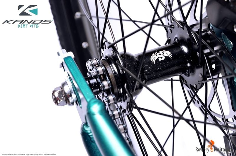 Rower DIRT 26 KANDS COLT 2XT HYDR. zielony 2021 Arena.pl