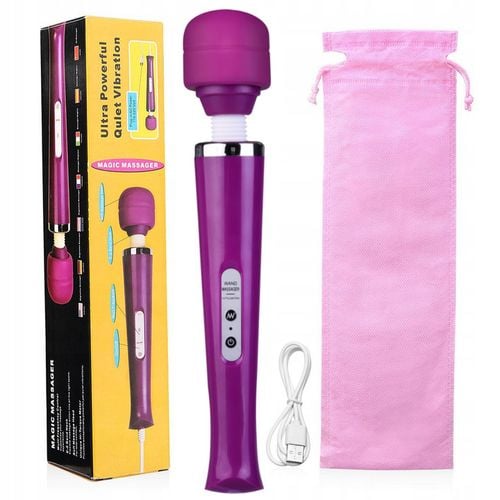 BEZPRZEWODOWY MASAŻER ORGAZMOWY - 10 PROGRAMÓW FIOLETOWY na Arena.pl
