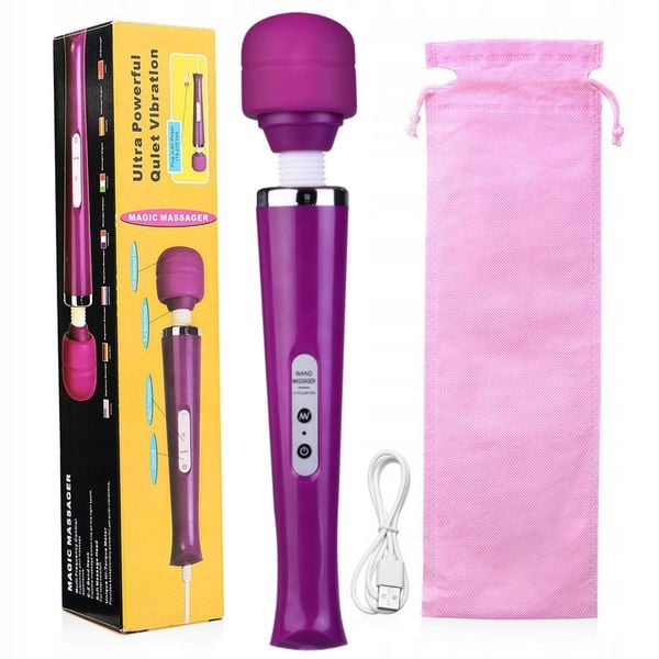 BEZPRZEWODOWY MASAŻER ORGAZMOWY - 10 PROGRAMÓW FIOLETOWY zdjęcie 4