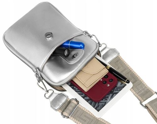 mini saszetka-torebka damska ze skóry ekologicznej -  rovicky na Arena.pl