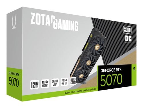 Karta graficzna ZOTAC GeForce RTX 5070 Solid OC 12 GB na Arena.pl