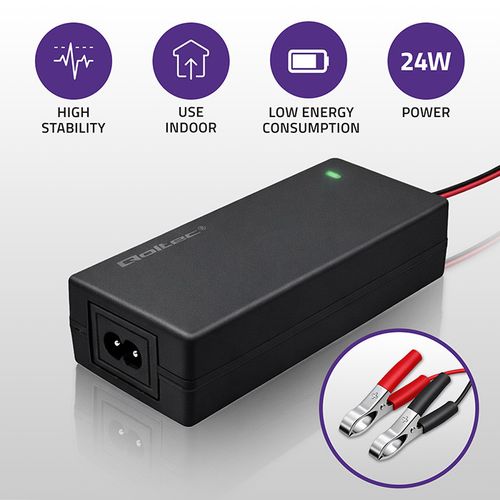 Qoltec Prostownik 12V 2A do AGM/GEL/STD na Arena.pl