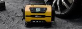 Kompresor samochodowy MBG Pro 12 V 230 V sprężarka pompka latarka 35 l/min