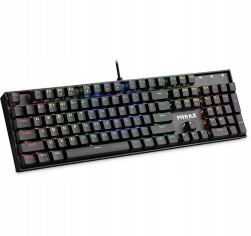 Klawiatura mechaniczna Defender Mirax GK-352 RGB Outemu BLUE na Arena.pl