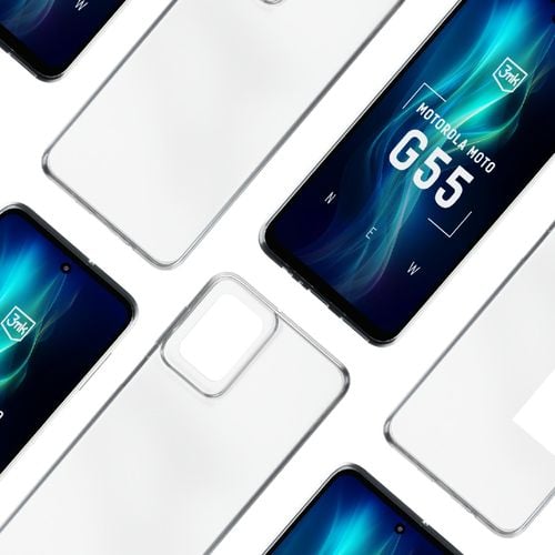 motorola moto g55 5g - 3mk clear case na Arena.pl