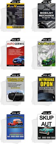 ulotki A6 reklamowe firmowe 100 szt różne wzory DREWNO OPAŁOWE na Arena.pl