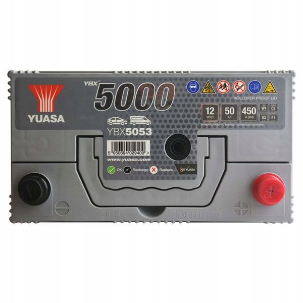 Akumulator Yuasa YBX5053 YBX5053 zdjęcie 2