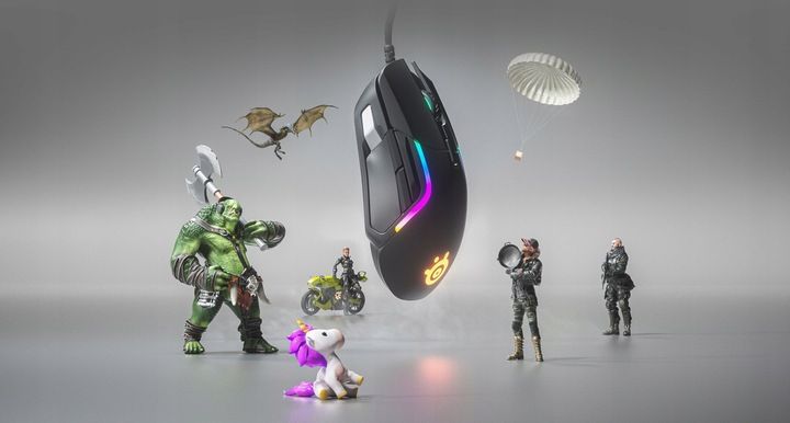 Myszka przewodowa SteelSeries Rival 5 sensor optyczny zdjęcie 4