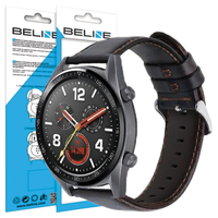 beline pasek watch 22mm gtciemny brąz/dark brown