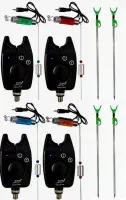 ZESTAW SYGNALIZATOR WĘDKARSKI WODOODPORNY CZUJNIK+ SWINGER HANGER+ PODPÓRKA
