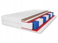 Materac dwustronny 120x200x25cm kieszeniowy Pocket