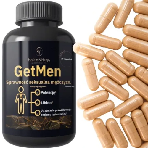 GETMEN POTENCJA EREKCJA LIBIDO POŻĄDANIE POZIOM TESTOSTERONU na Arena.pl