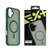 NEXT ONE Etui Mist Shield MagSafe iPhone 16 Plus green