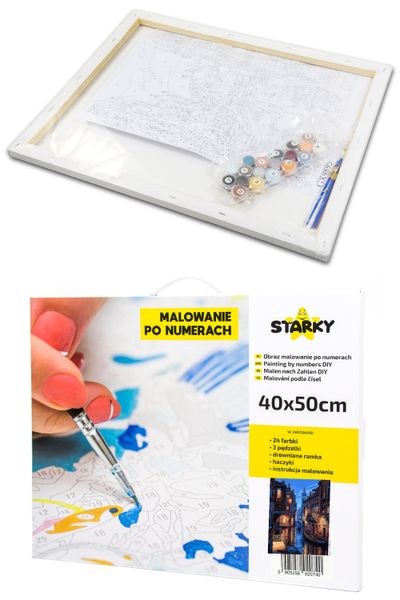 Zestaw do malowania po numerach - Wenecja nocą zdjęcie 11