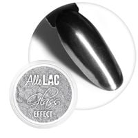 Pyłek lustrzany efekt do zdobień paznokci Glass Effect AlleLac Silver Nr 2