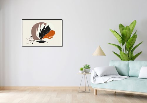 Plakat 91,5x61cm Elegancja Roślinna na Arena.pl