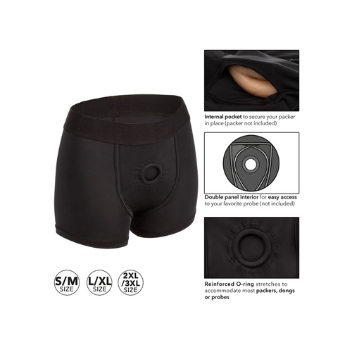 uprząż strap-on boundless boxer brief s/m calexotics na Arena.pl