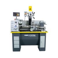 Tokarka do metalu 290x750 VARIO W z przystawką frezującą posuwem odczytem