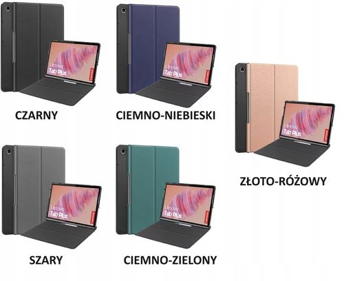 ETUI + SZKŁO HARTOWANE + RYSIK do Lenovo Tab Plus TB351FU 11,5" 2024 na Arena.pl