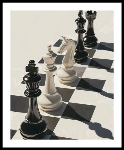 Plakat 40x50cm Szach i Mat na Arena.pl