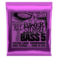 Struny do basu gitary basowej 5 strunowej 50-135 Ernie Ball 2821