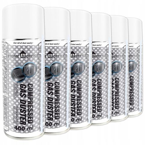 6x AABCOOLING SPRĘŻONE-POWIETRZE 400ml RURKA-15cm na Arena.pl