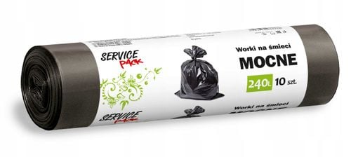 sp worki na śmieci mocne ldpe 240l 10szt na Arena.pl