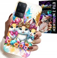 ETUI DO OPPO F19 PRO - KRÓLICZKI, ŚWIĄTECZNE, KRÓLIK, WIELKANOC