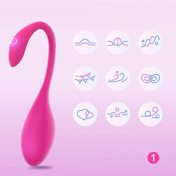 Wibrator sterowany aplikacją wibrujące jajko APP zdjęcie 12