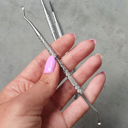 ZESTAW DO WRASTAJĄCYCH PAZNOKCI SONDA PODOLOGICZNA DWUSTRONNA PEDICURE 3SZT na Arena.pl