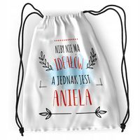 Plecak Dla Anieli Szkolny Worek Torba Z Nadrukiem Ze Zdjęciem
