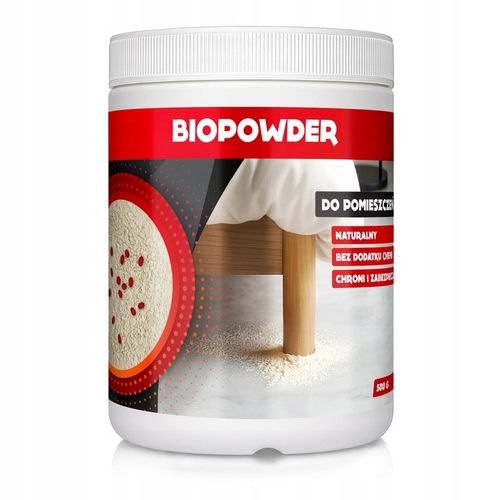 ŚRODEK BIOPOWDER NATURALNY ŚRODEK NA PLUSKWY DO POSYPYWANIA 500G na Arena.pl