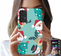 ETUI DO SAMSUNG GALAXY A33 5G - MIKOŁAJ, RENIFER BAŁWAN ŚWIĄTECZNE WZORY