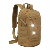 NILS NC3905 PLECAK TAKTYCZNY COBRA BRĄZOWY 25L Trekkingowy Wojskowy Górski