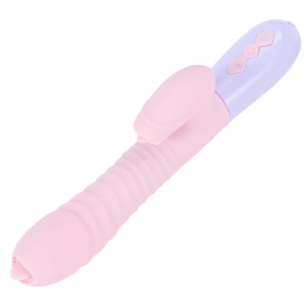 Wibrator-Silicone Vibrator USB 7 Function and Thrusting Function zdjęcie 6